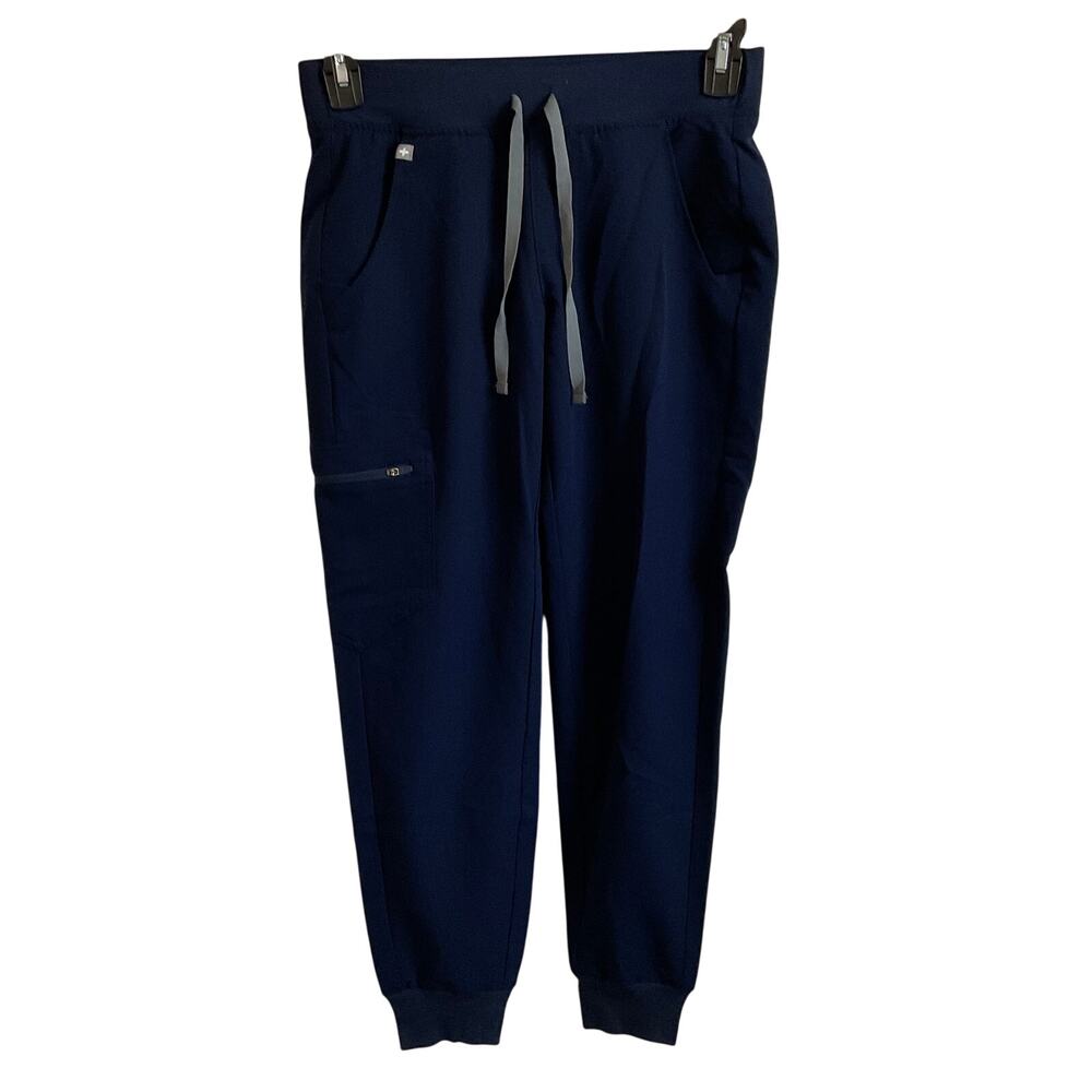 FIGS Technical Collection Navy Blue Jogger Scrub Pants - Size XS